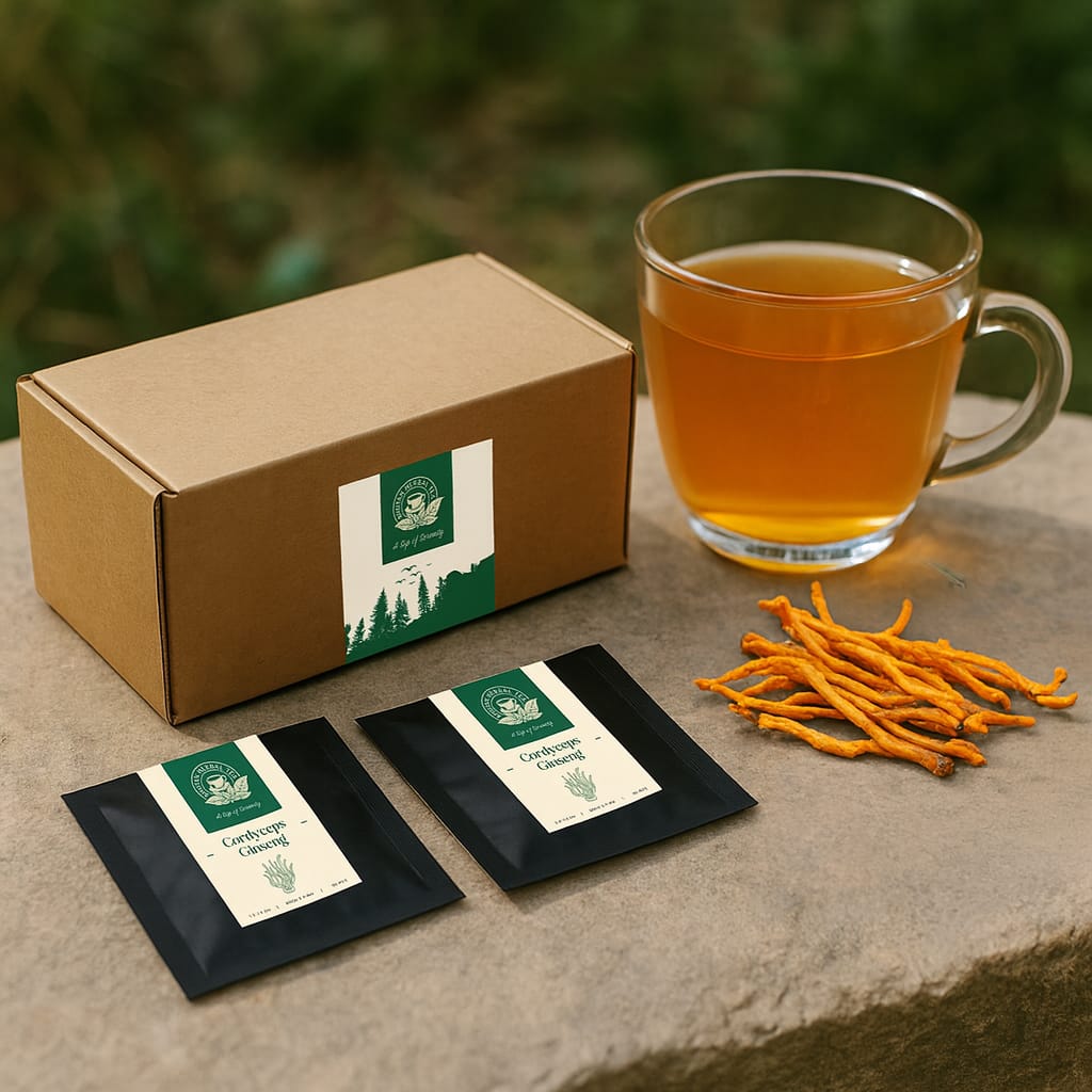Himalayan Cordyceps tea from Bhutan