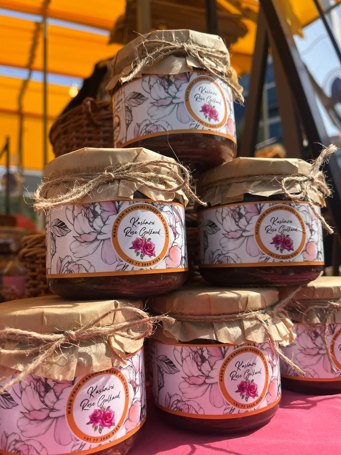 Honey Rose Gulkand from Kashmir Valley