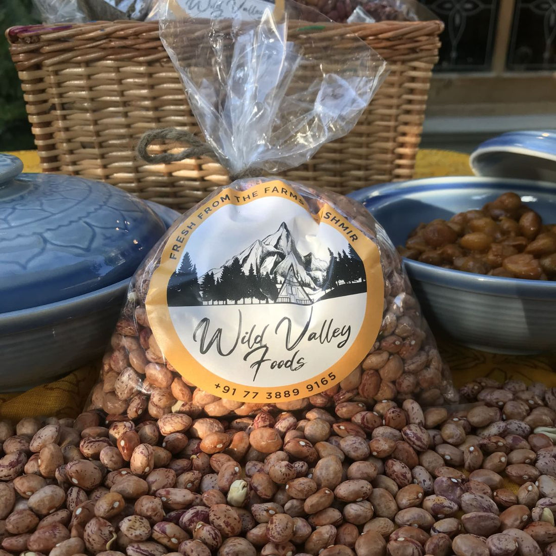 Buy Kashmiri Thull Rajma | Wild Valley Foods - My Pahadi Dukan - Rajma Online