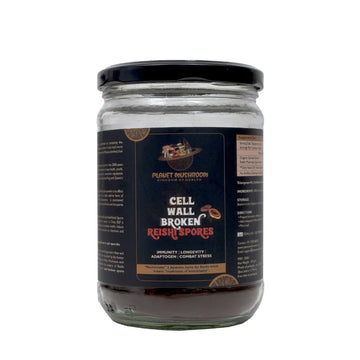 Reishi Spores (Cell wall Broken) 100gms (100 serving) | Planet Mushroom