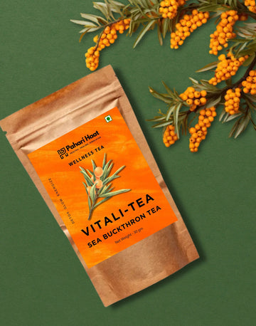 Vitali-Tea (Sea Buckthorn Tea) - 30gms | Pahari Haat
