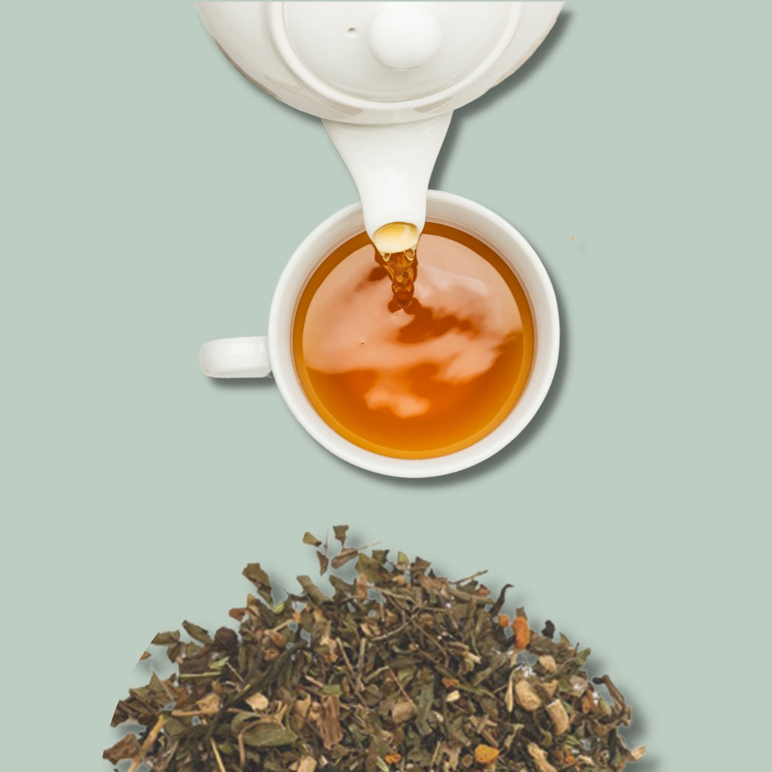 Sweet and Spicy Immune-Boosting Herbal Tea Infused with Ayurvedic Wonders
