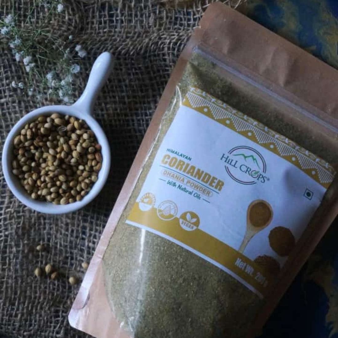 Himalayan Coriander Powder - 200gms | Hill Crops