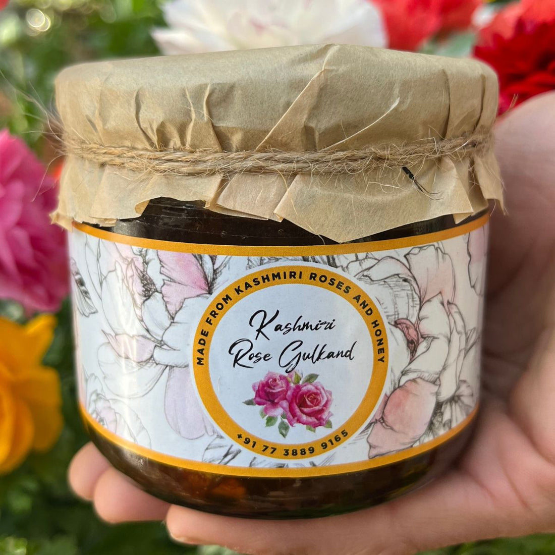 Honey Rose Gulkand from Kashmir Valley