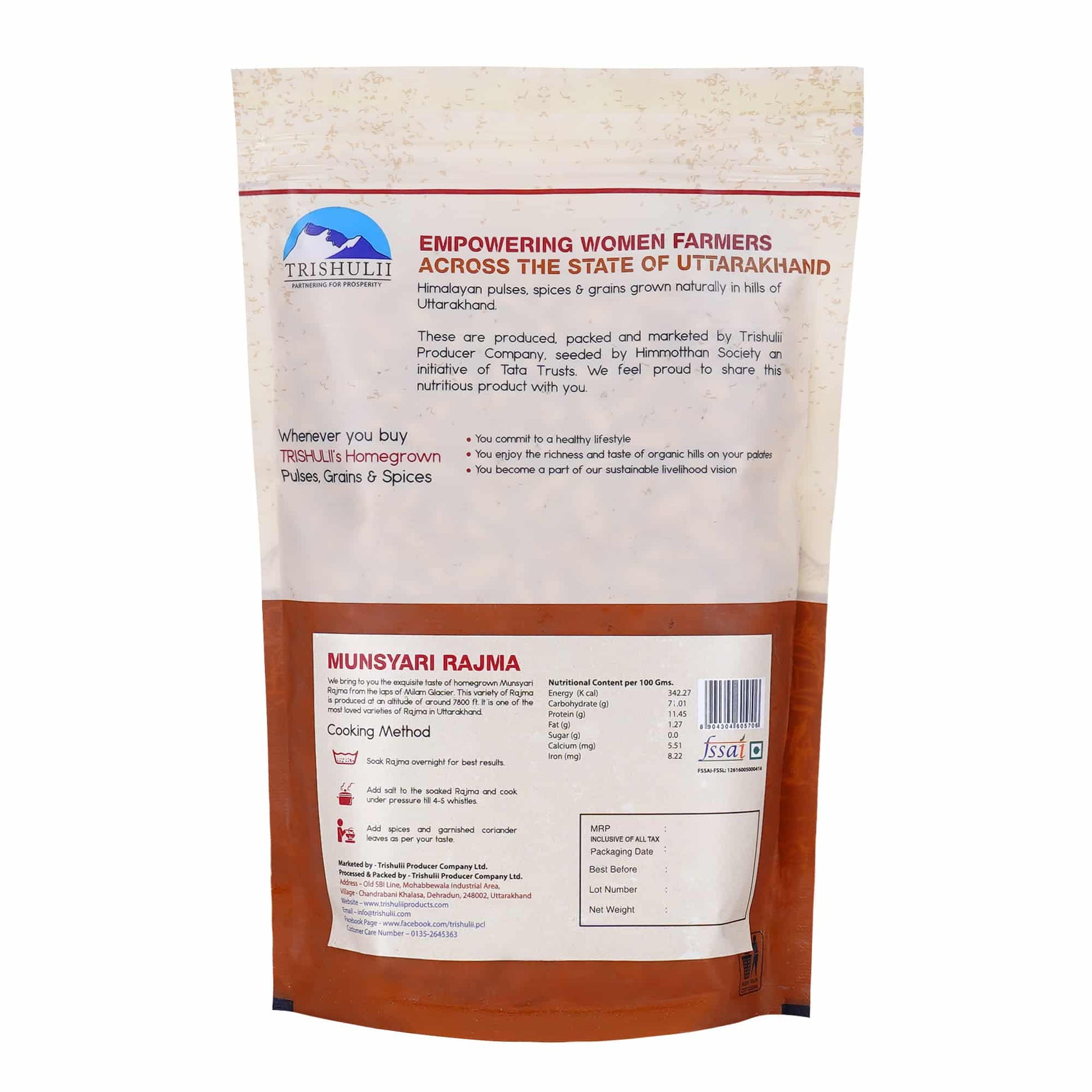 Buy White Rajma Online |  Organic Munsiyari Rajma Price | Trishulii