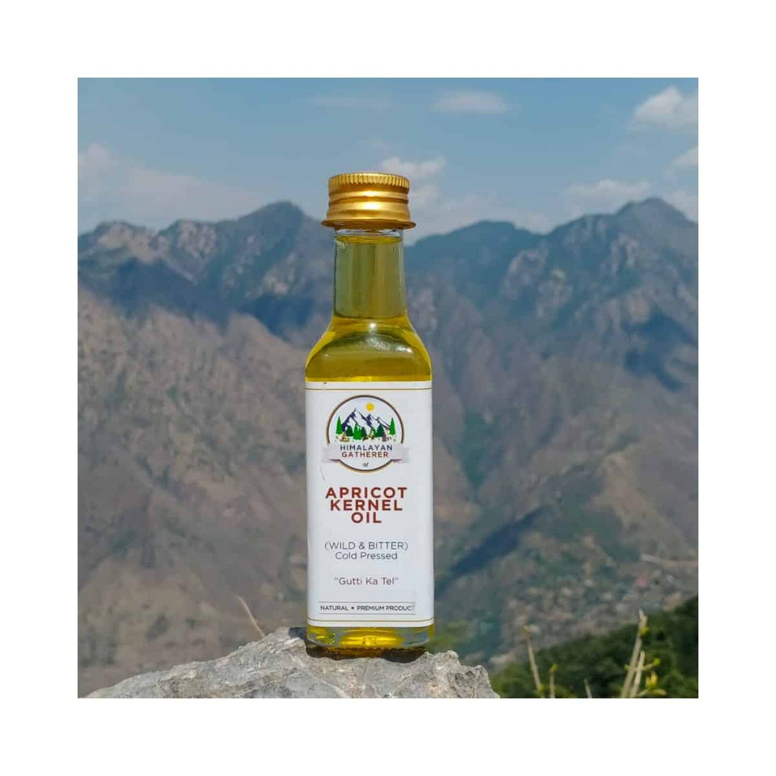 Apricot Kernel Oil 100ml | Himalayan Gatherer