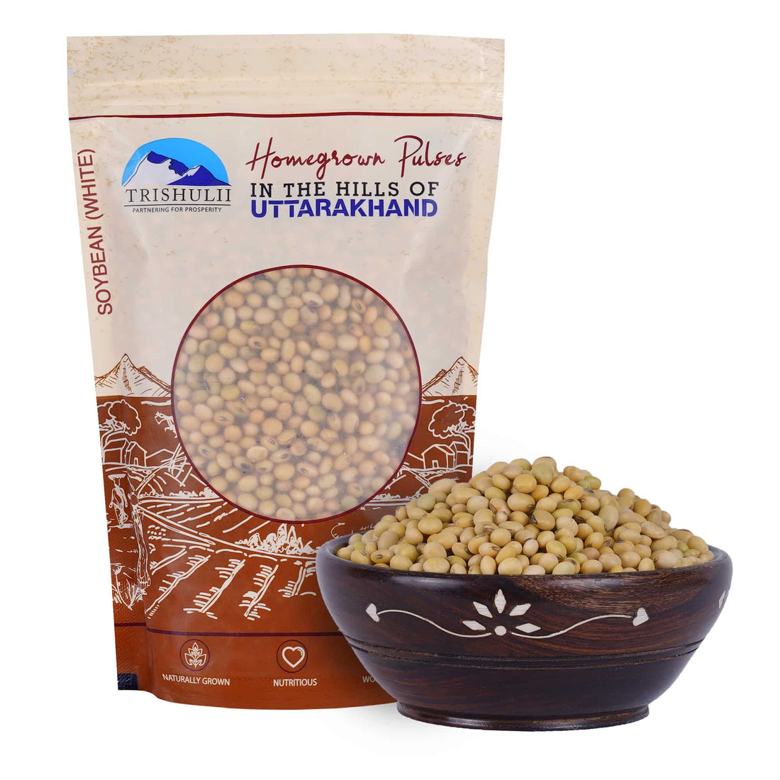 Buy authentic White Soyabean (Bhatt ki Dal) Online