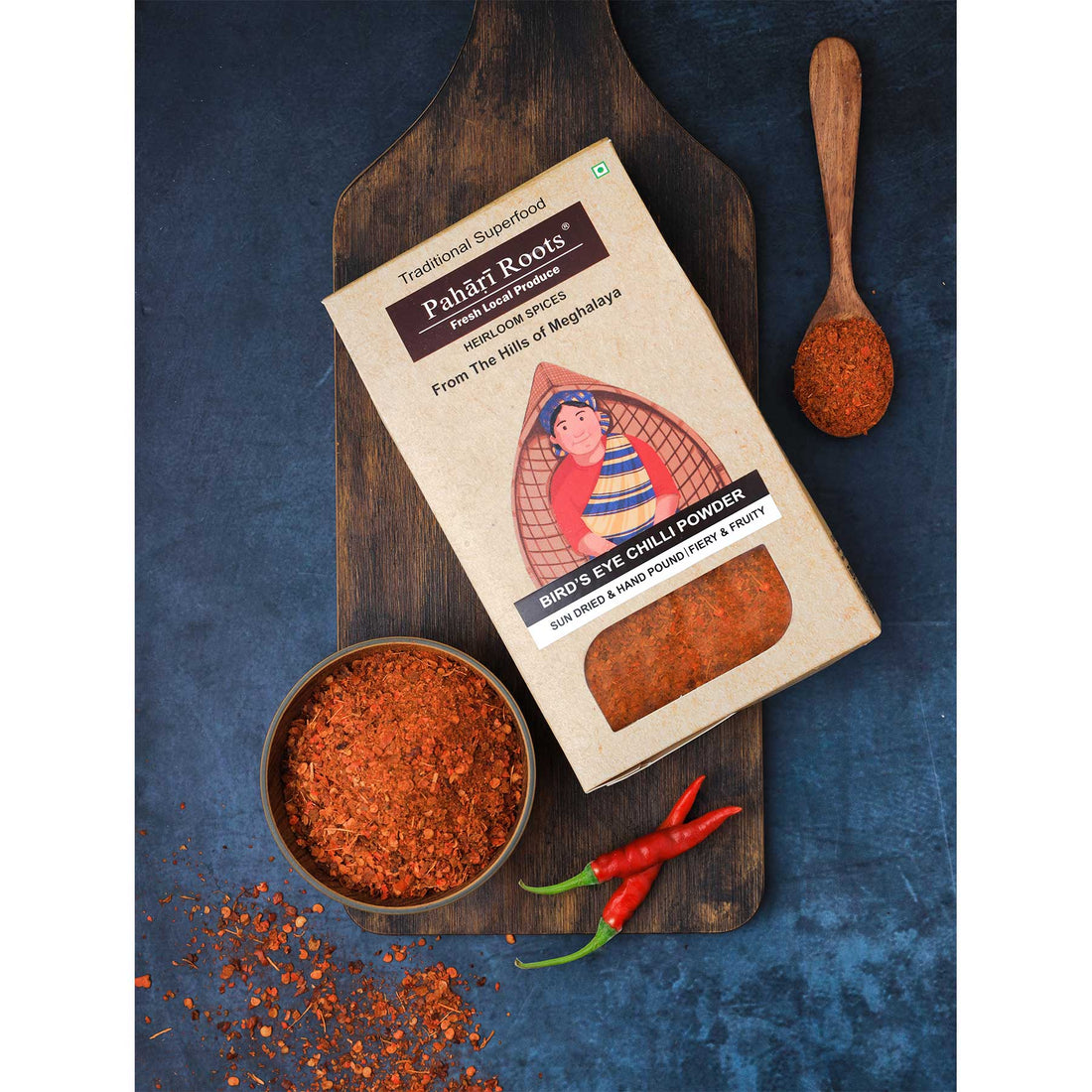 Bird's Eye Chilli Powder Online On My Pahadi Dukan