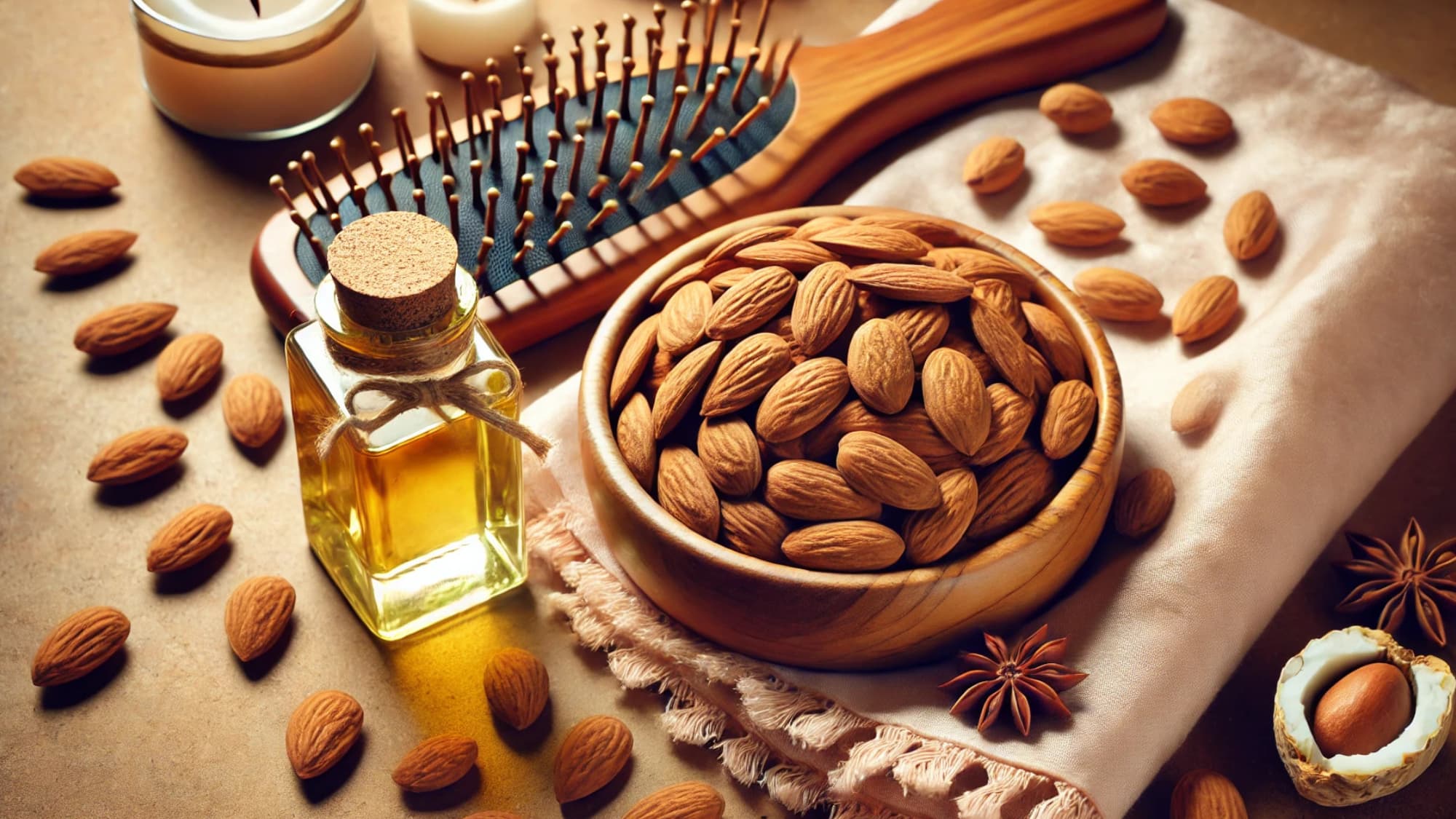 Discover the amazing badam benefits for hair