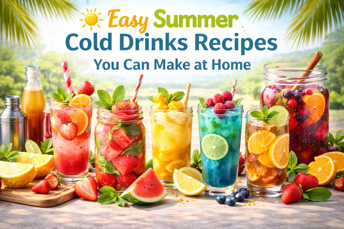 Easy Summer Cold Drinks Recipes to Make at Home – My Pahadi Dukan