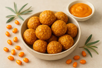 Homemade Sea Buckthorn Energy Balls Recipe