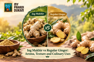 Ing Makhir vs Regular Ginger