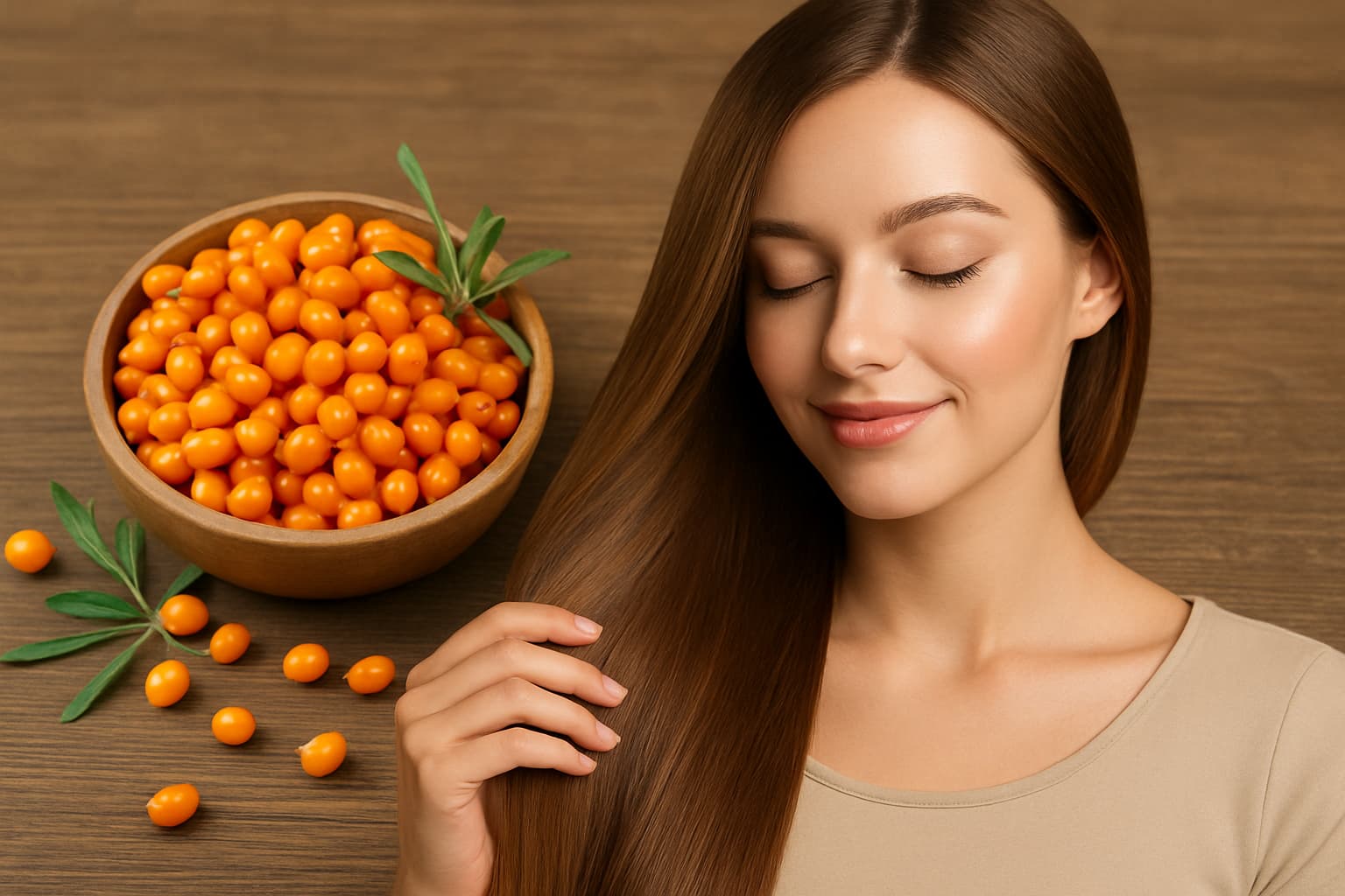 Sea Buckthorn Benefits for Hair Growth and Shine