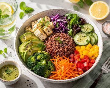 Summer Detox Bowl with Himalayan Red Rice Recipe