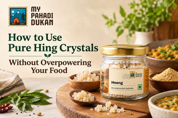 how to use pure hing crystals