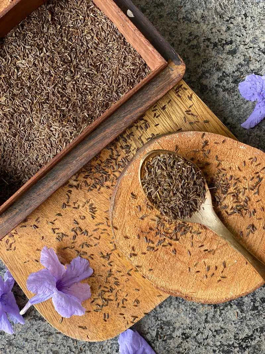 BLACK cumin kaala zeera jeera from kinnaur