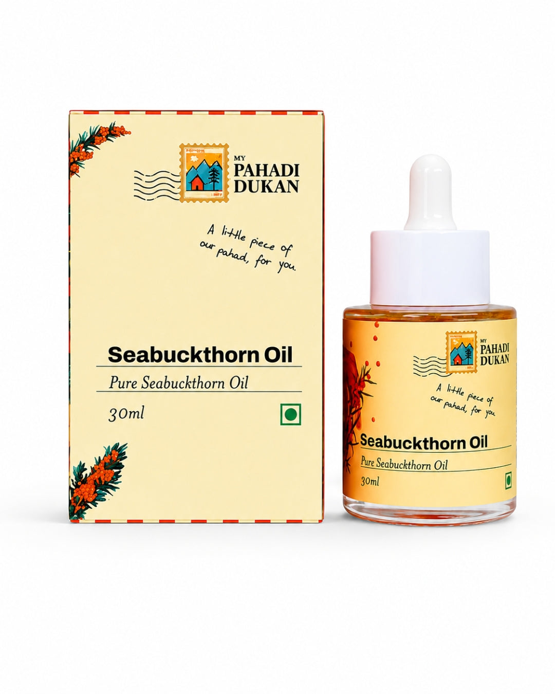 Sea Buckthorn Oil – CO₂ Extracted | My Pahadi Dukan