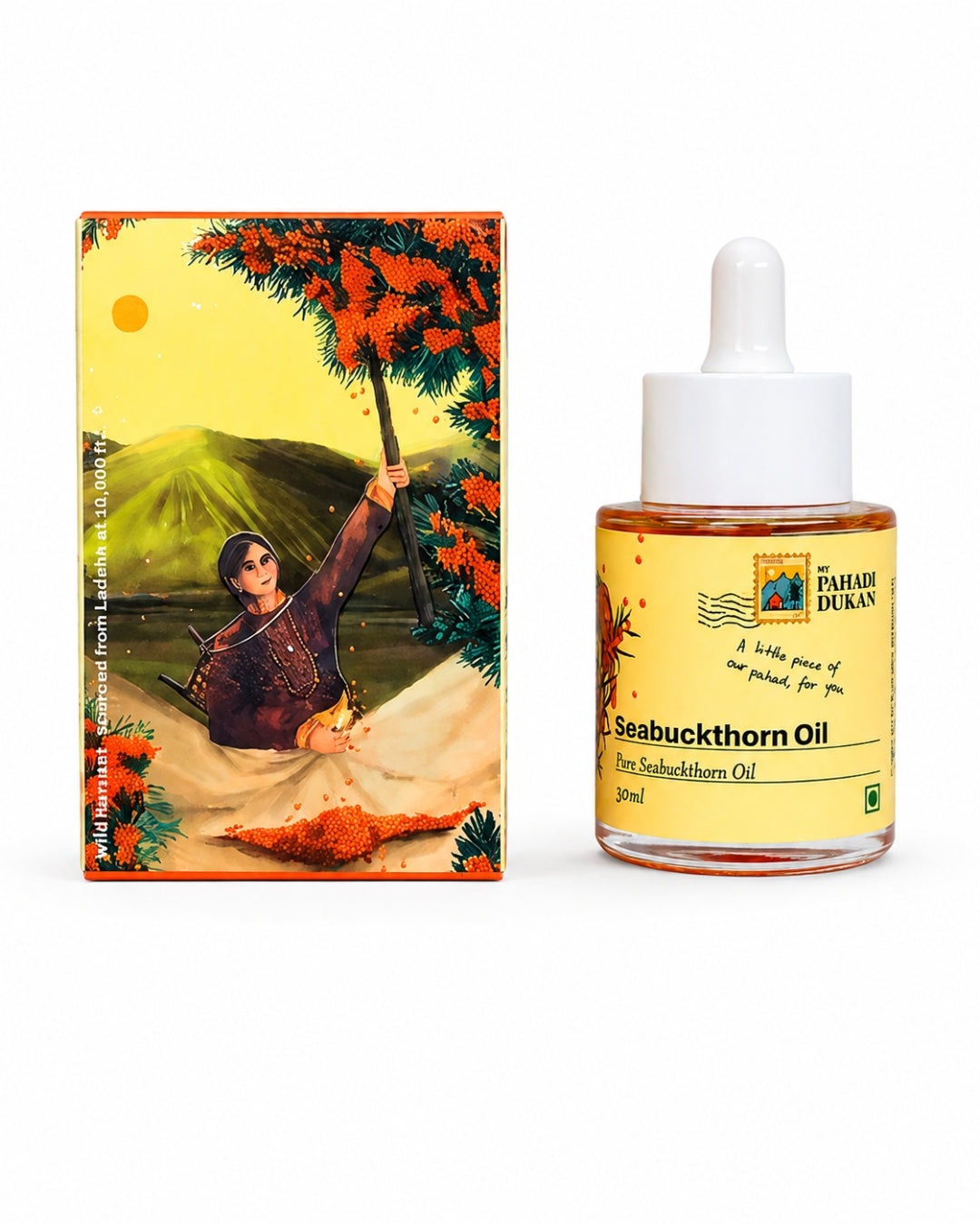 Sea Buckthorn Oil – CO₂ Extracted | My Pahadi Dukan