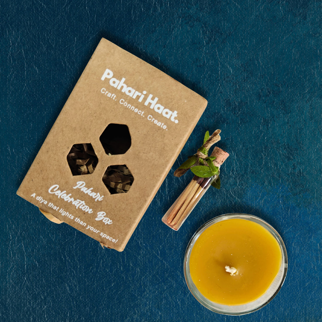 Diya-Bati Mini Candle Gift Box | Pahari Haat