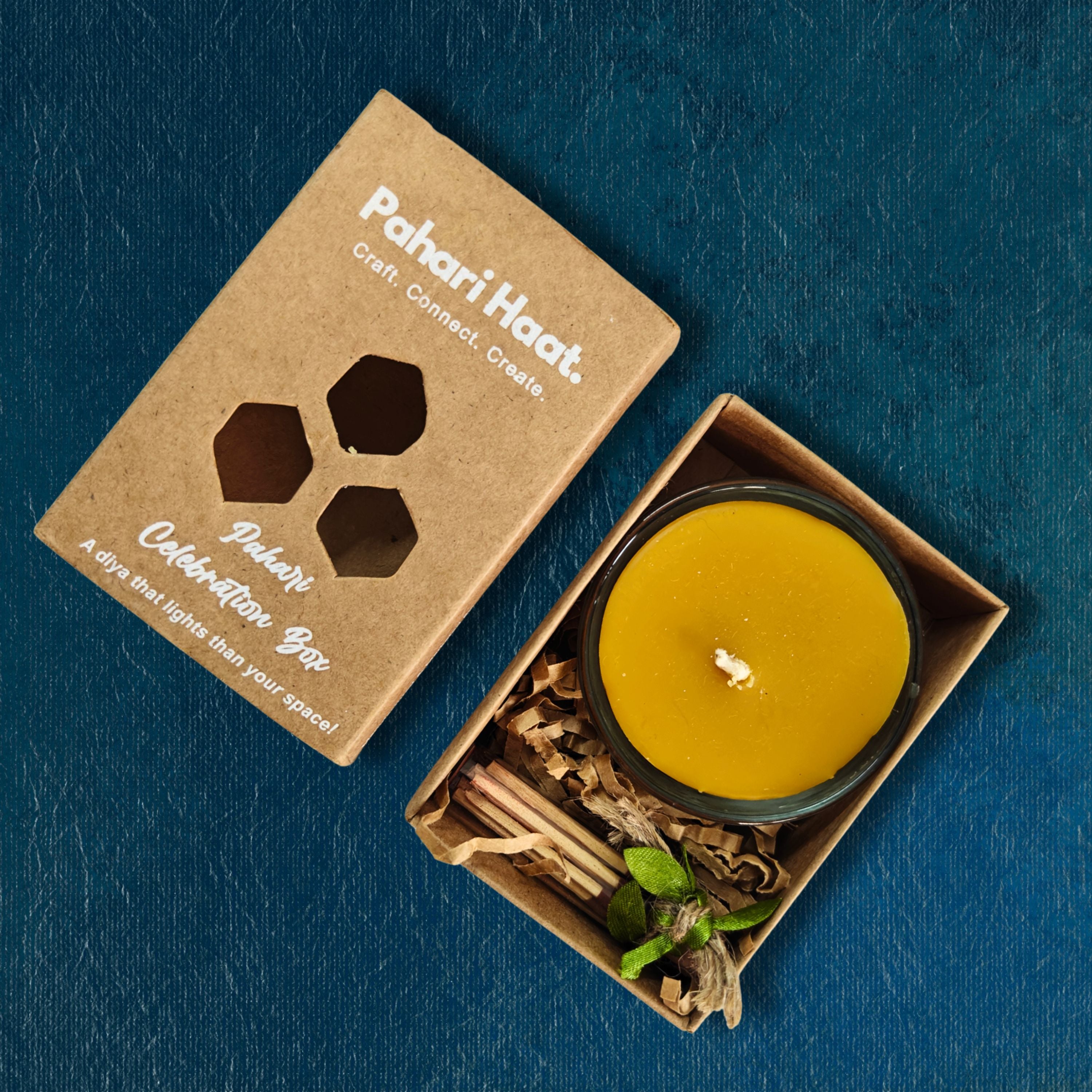 Diya-Bati Mini Candle Gift Box | Pahari Haat