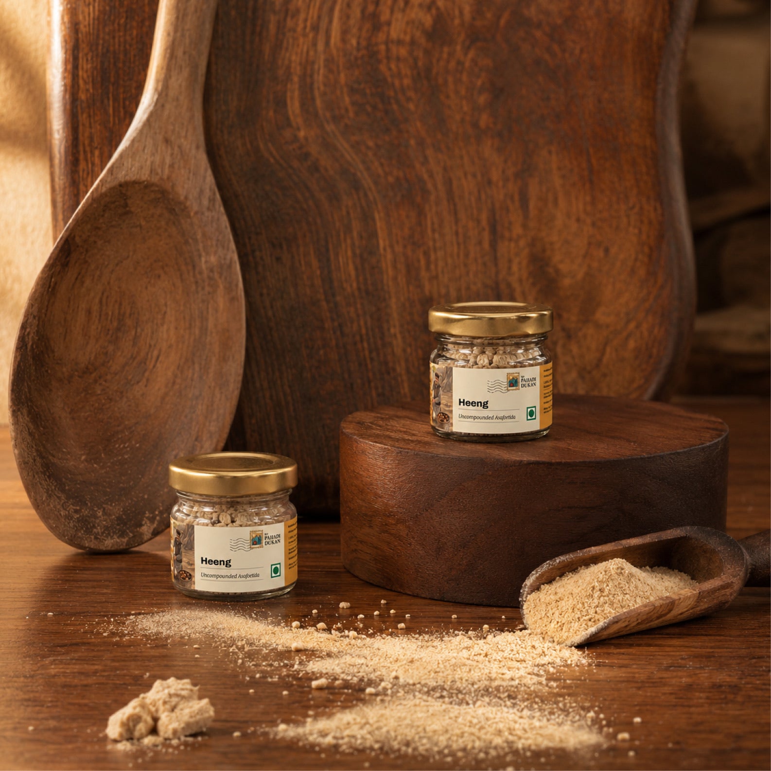 Afghani Pahadi Hing/Heeng (Asafoetida) Crystal Resin (Uncompounded) | My Pahadi Dukan