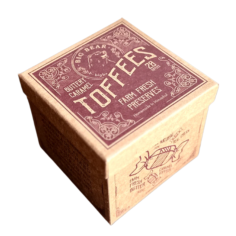 caramel toffees buttery festive season