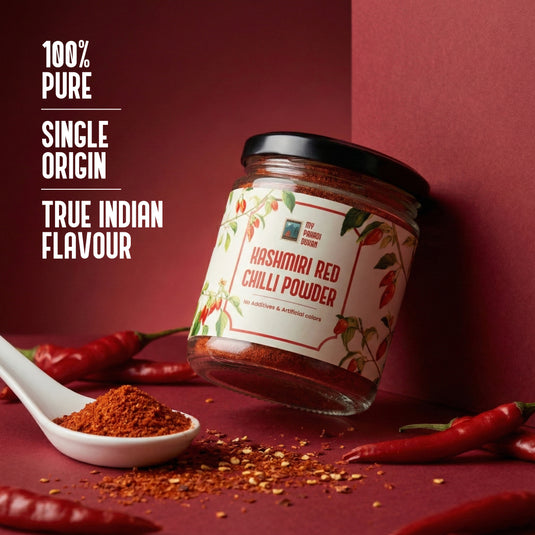 Kashmiri Red Chilli Powder - 100gms | My Pahadi Dukan