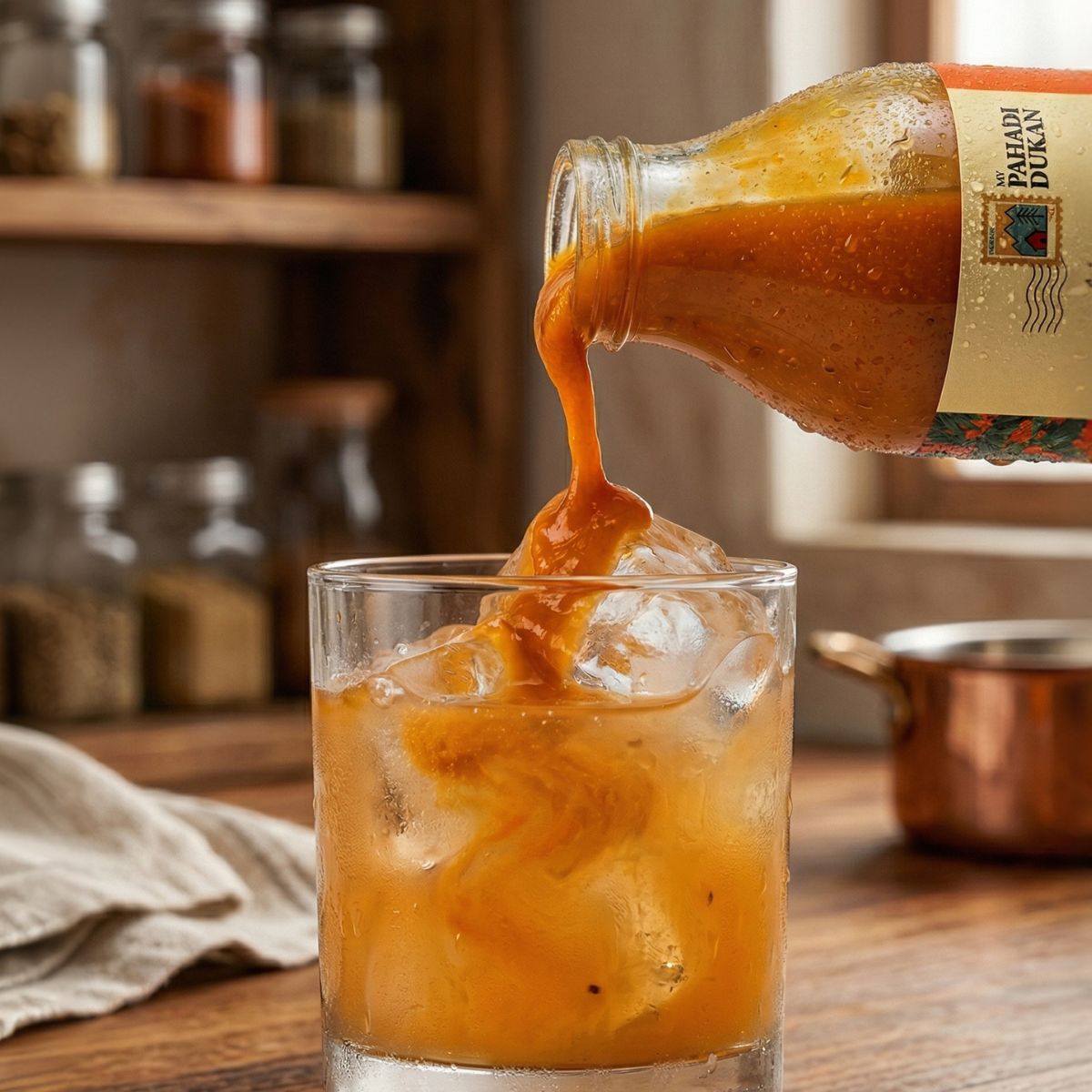 Sea Buckthorn Pulp (Juice) (Rich in Vitamin C, Omega 3,6,7 and 9 and Antioxidants) | My Pahadi Dukan