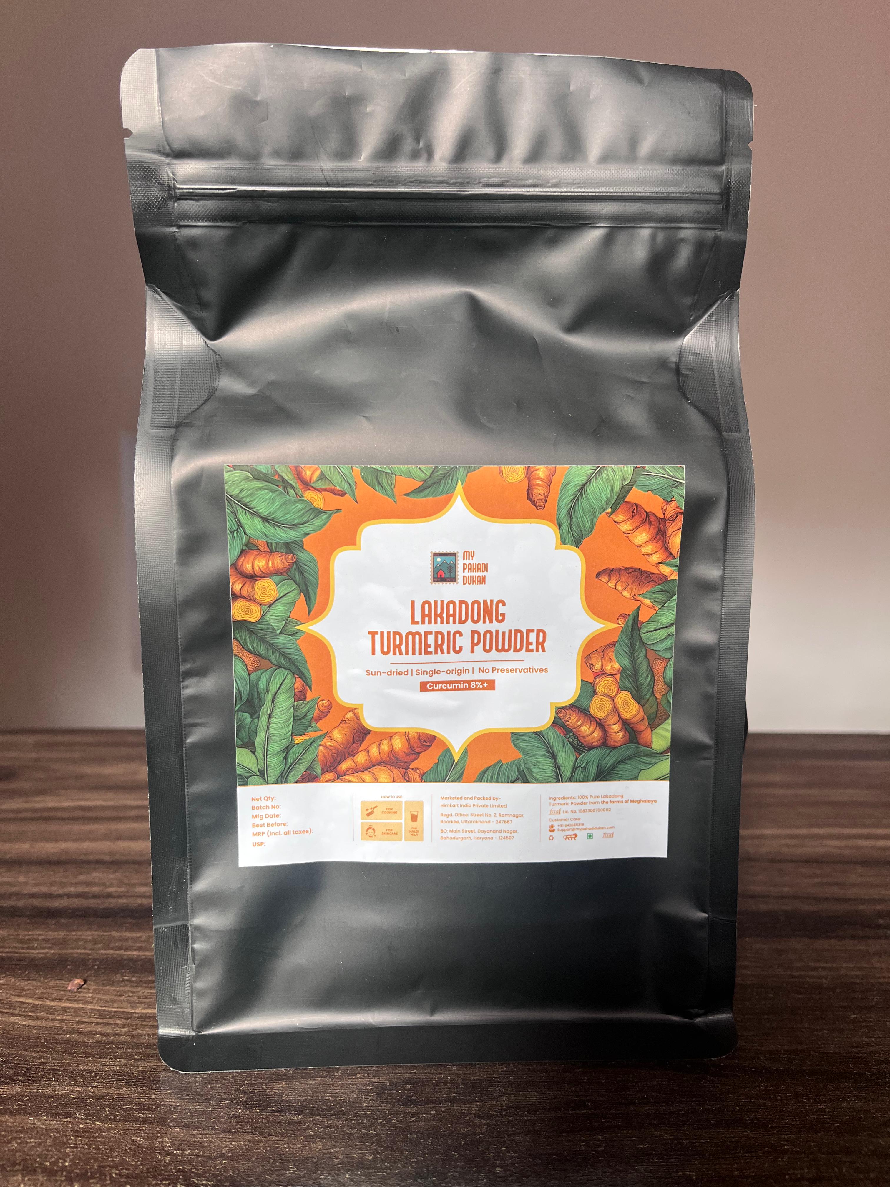Lakadong Turmeric 8 – 10% Curcumin) | My Pahadi Dukan