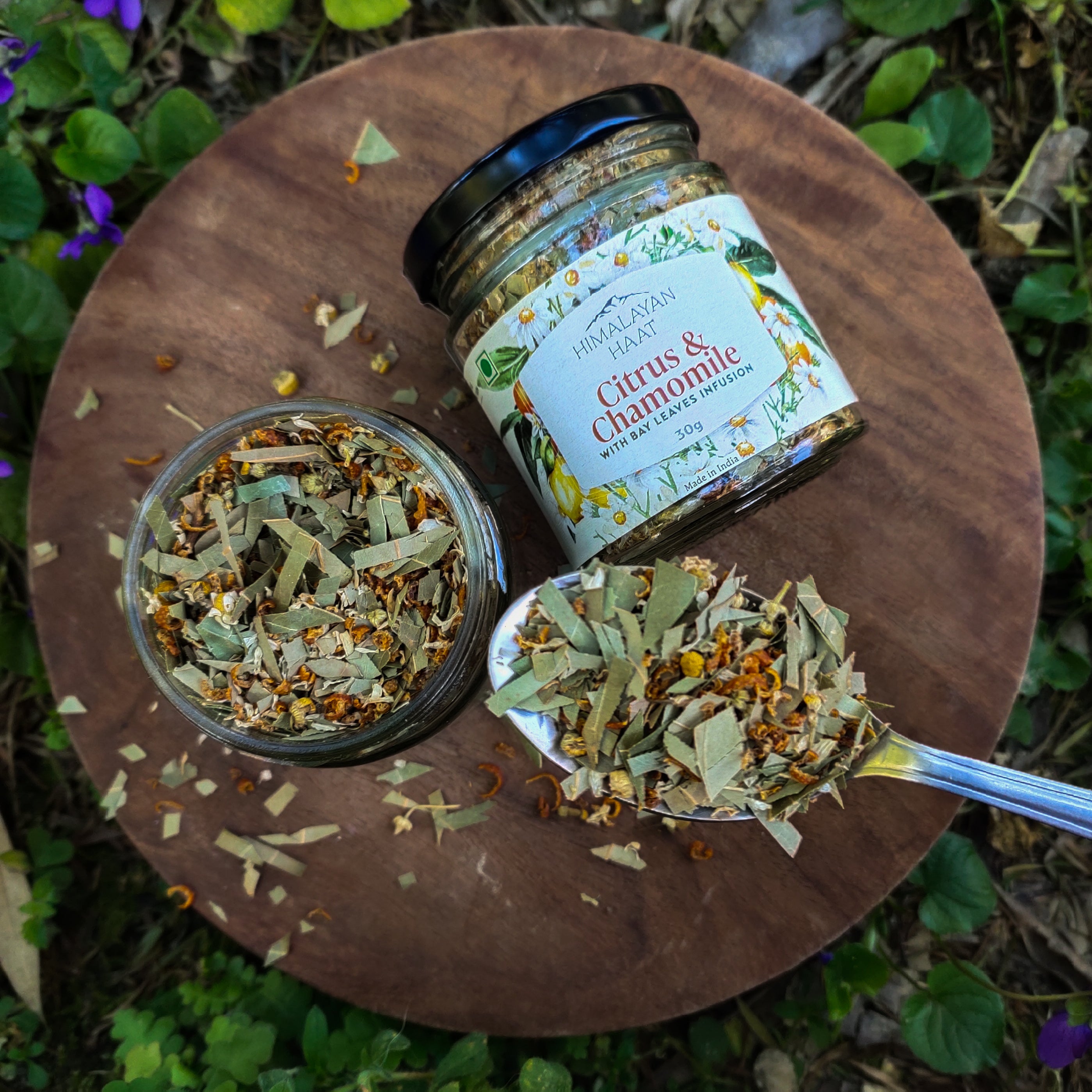 Citrus & Chamomile with Bay Leaves Herbal Infusion 30gms | Himalayan Haat