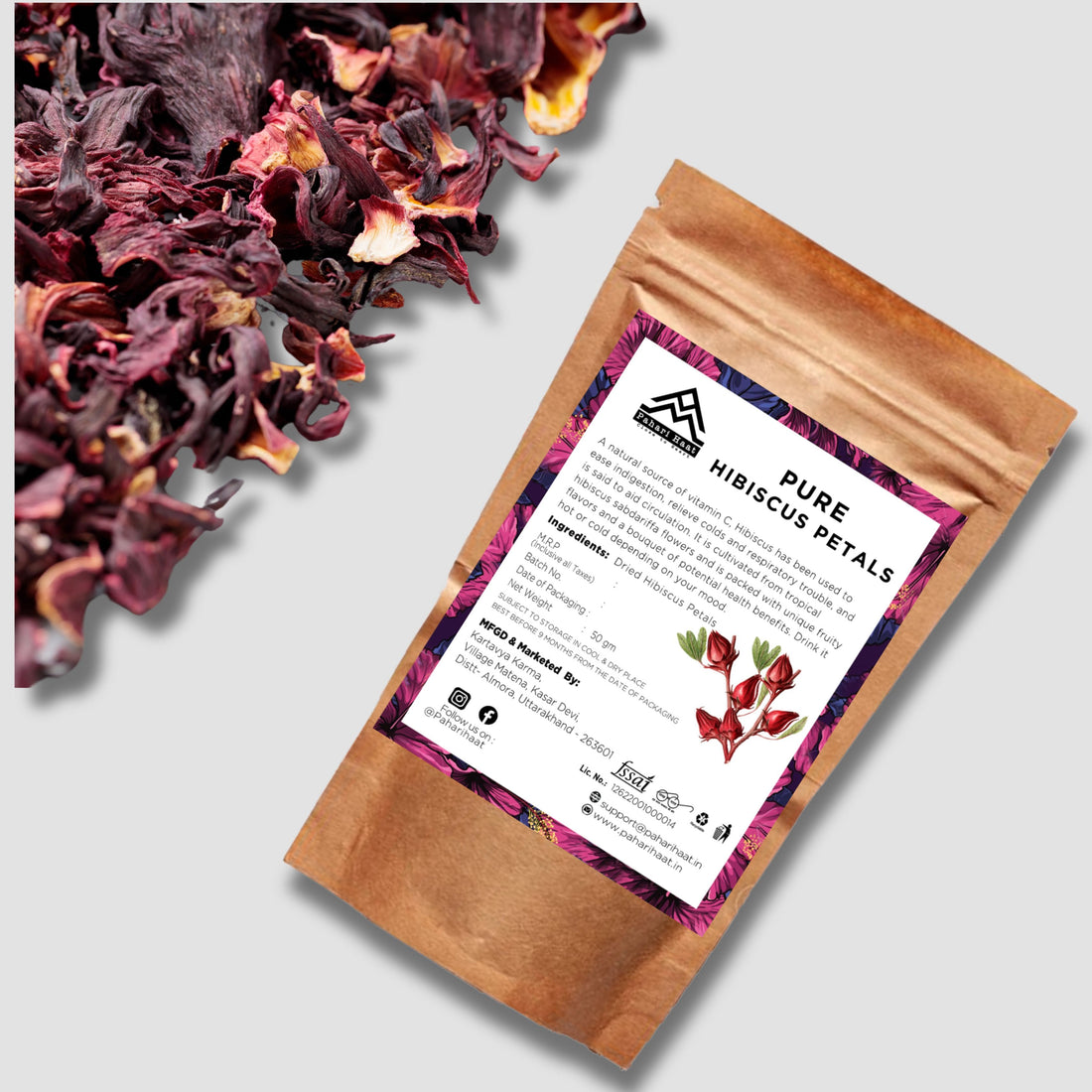 Pure Hibiscus petals