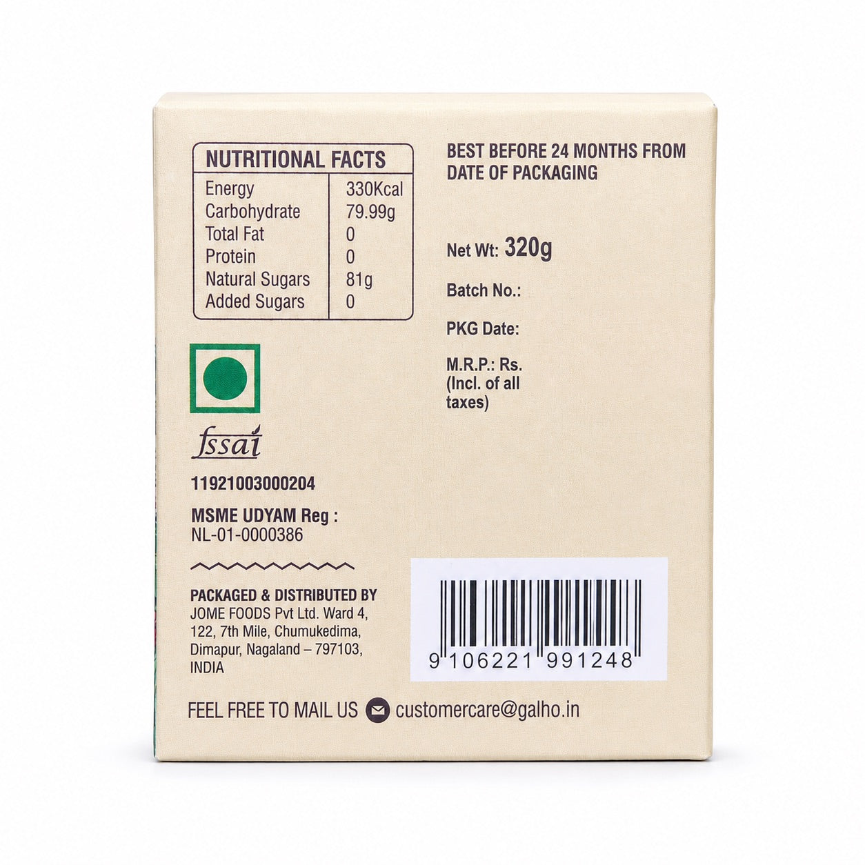 Apis Cerana Honey Wild Apple - 320gms | Galho