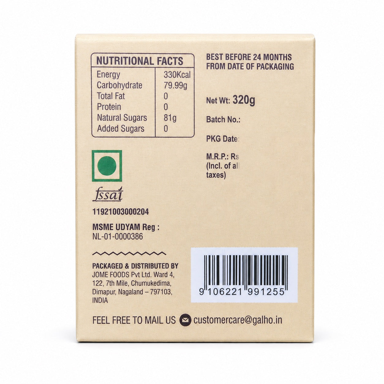 Apis Cerana Wild Cherry Honey - 320gms | Galho