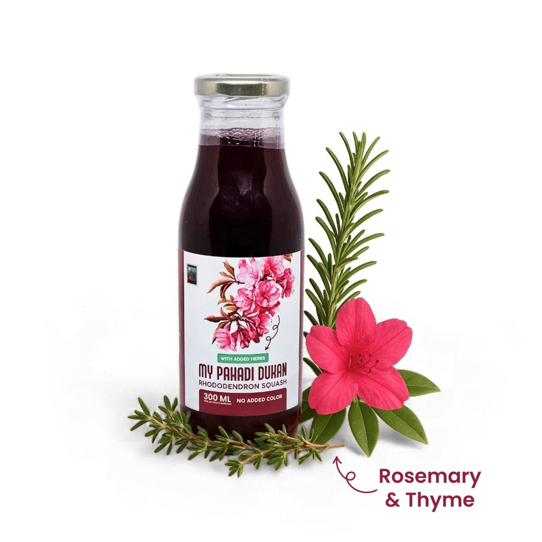 Buransh ka Juice rhododendron sqaush