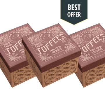 Caramel Toffee 300g Pack of 3 | Big Bear Farms