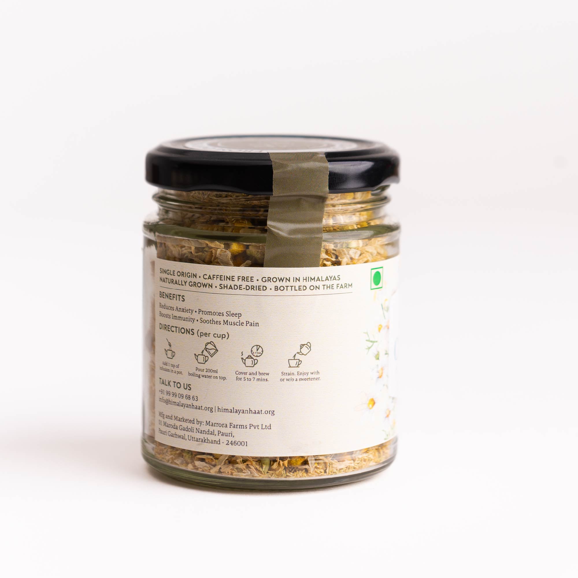 Full Bloom Chamomile Flowers 30gms | Himalayan Haat
