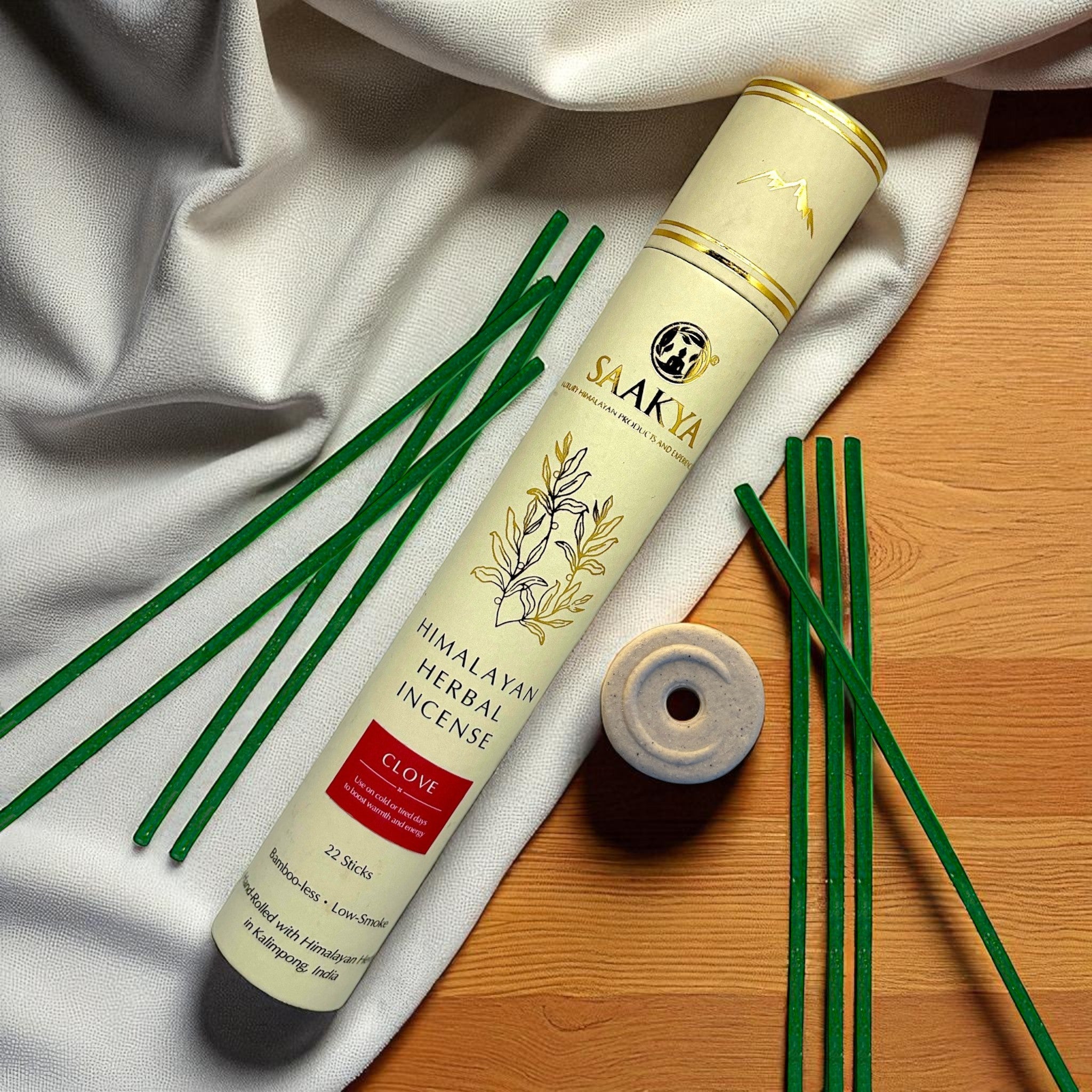 Bamboo-less Clove Incense Sticks | Saakya