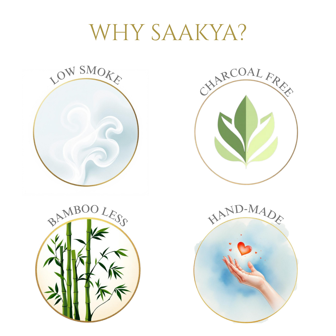 Bamboo-less Clove Incense Sticks | Saakya