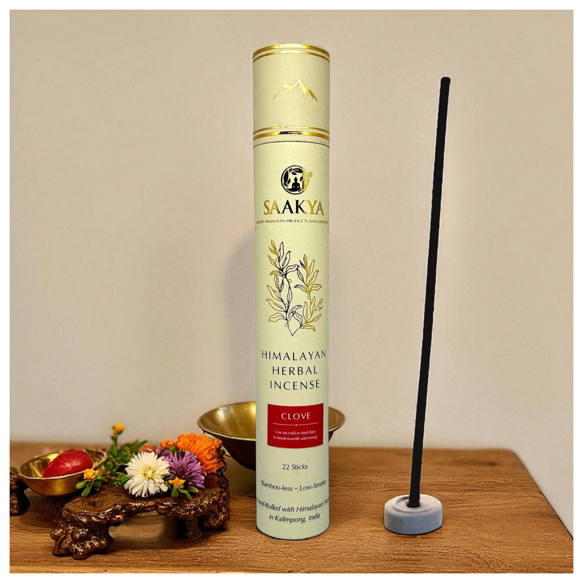 Bamboo-less Clove Incense Sticks | Saakya