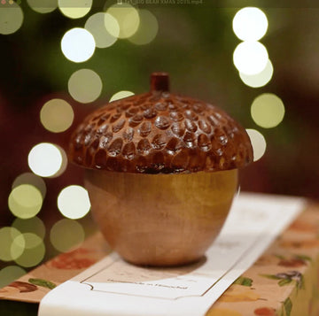 The Christmas Acorn Candle | Big Bear Farms x Armatuer