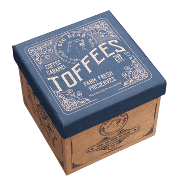 Coffee Caramel Toffee 300g - 20 pieces | Big Bear Farms