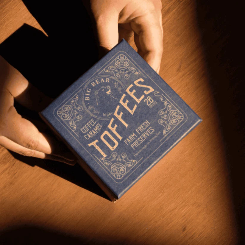 Coffee Caramel Toffee 300g - 20 pieces | Big Bear Farms