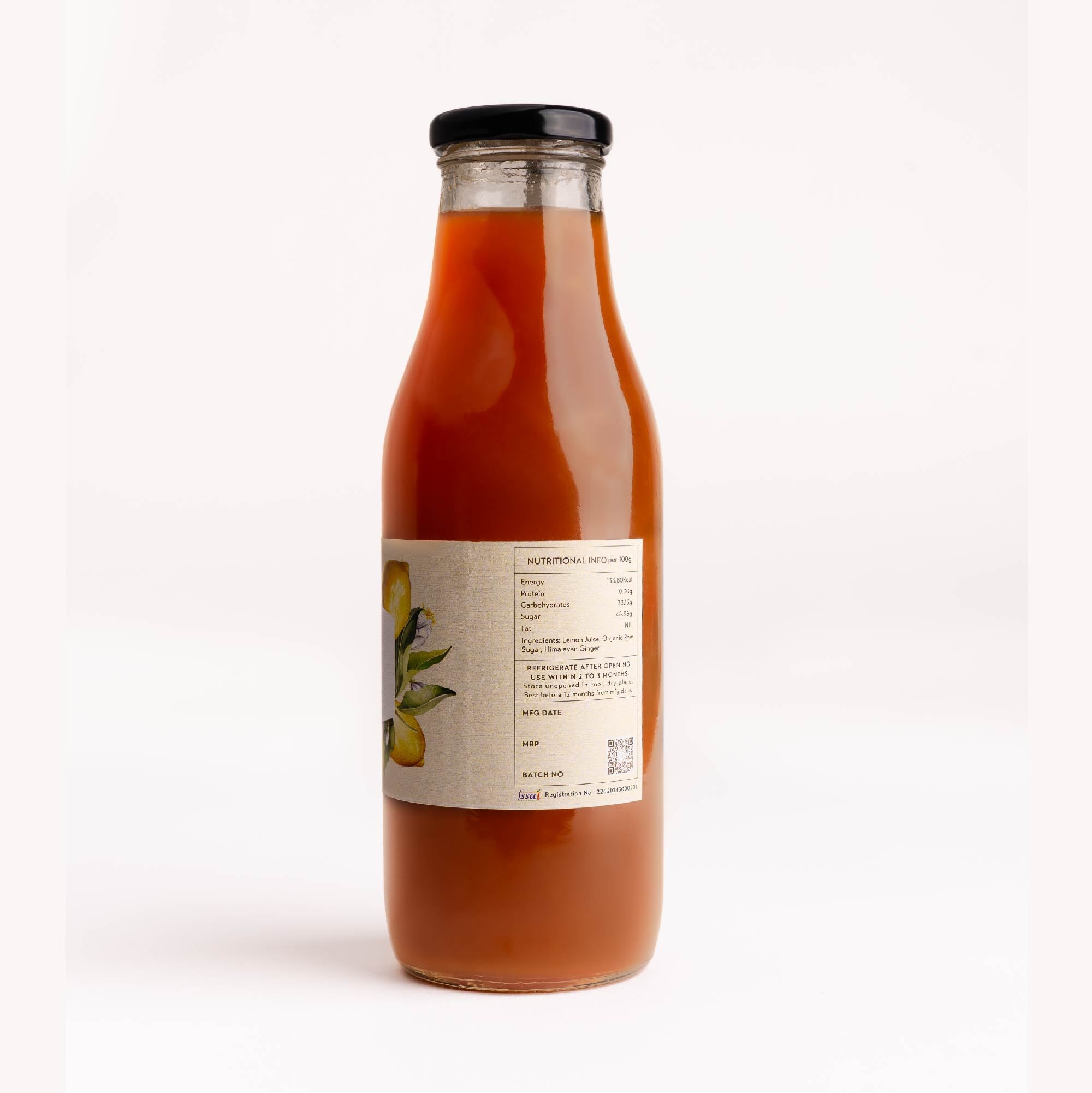 Lemon Ginger Cooler 500ml | Himalayan Haat