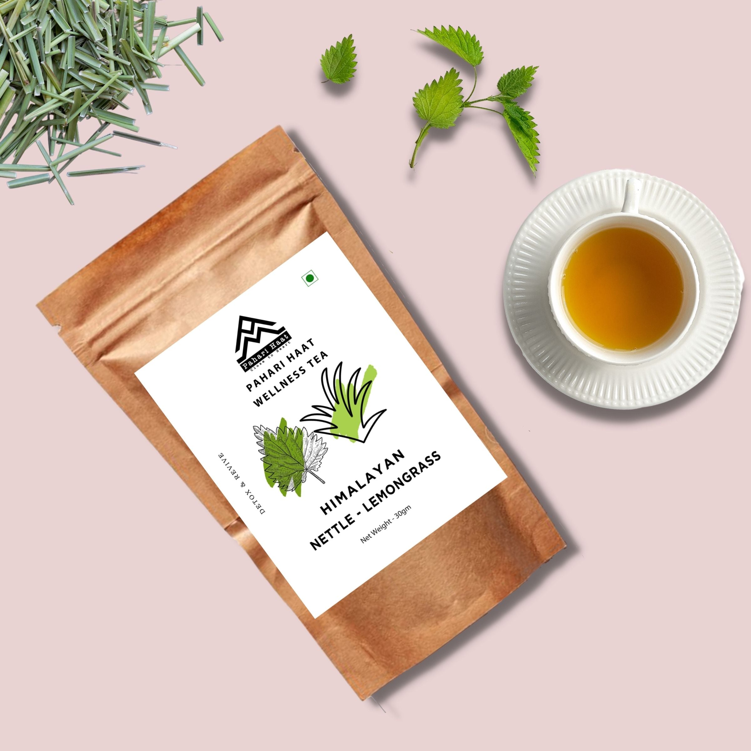 Himalayan Nettle- Lemongrass Tea - 30gms | Pahari Haat