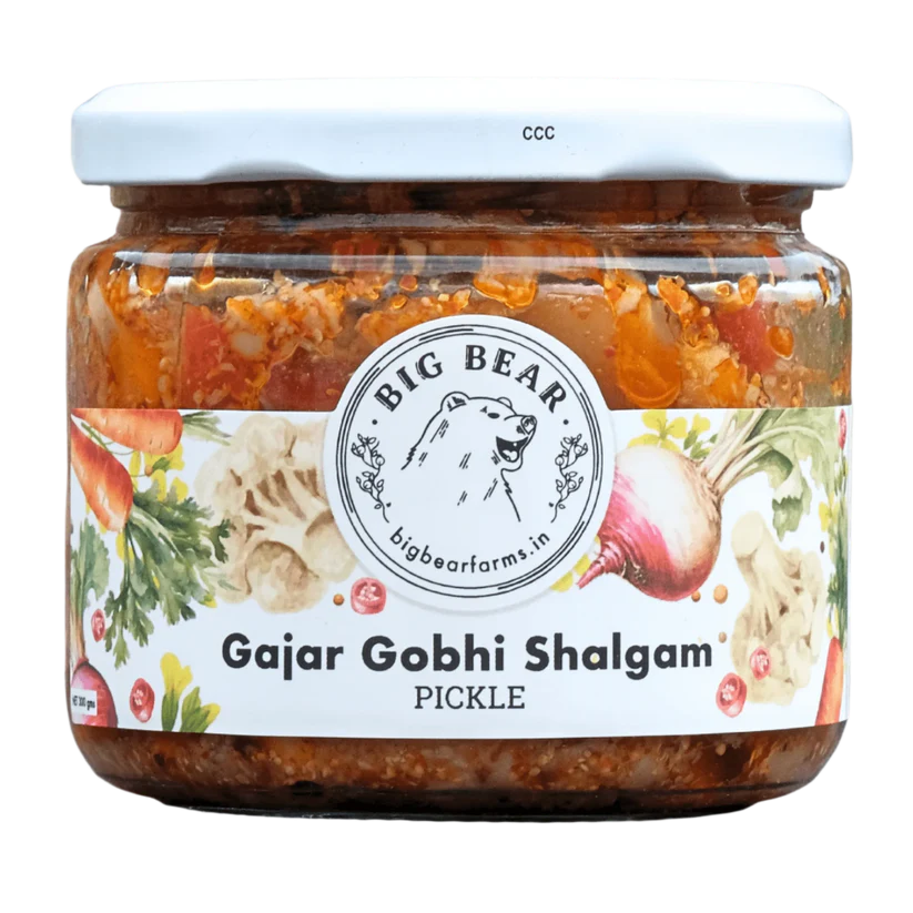 Gajar Gobhi Shalgam Pickle 300g | Big Bear Farms