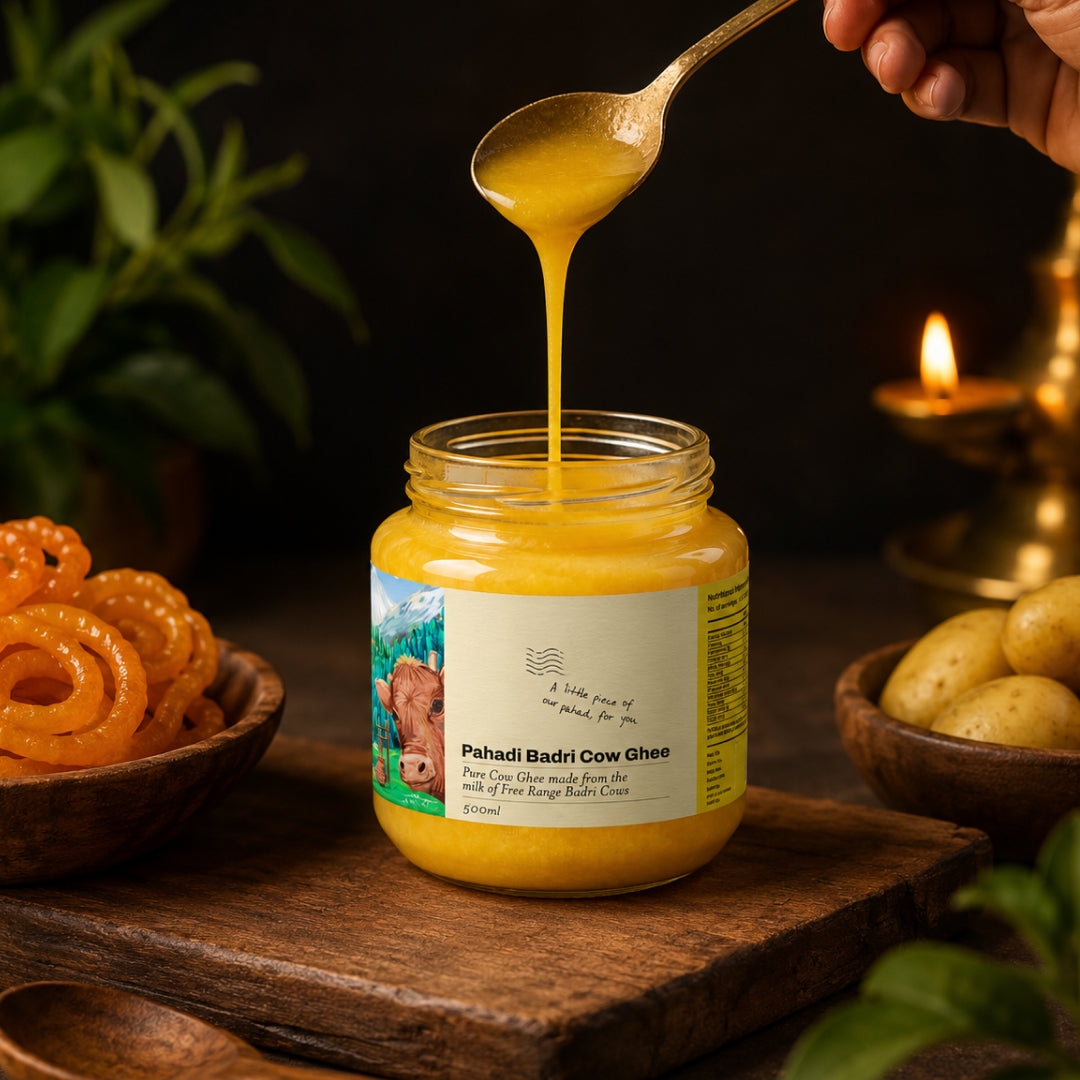 Pahadi Badri Cow Ghee (Desi Pahadi Ghee) | My Pahadi Dukan