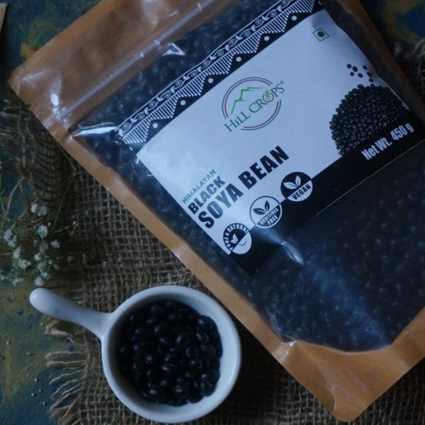 Himalayan Black Soyabean - 450gms | Hill Crops