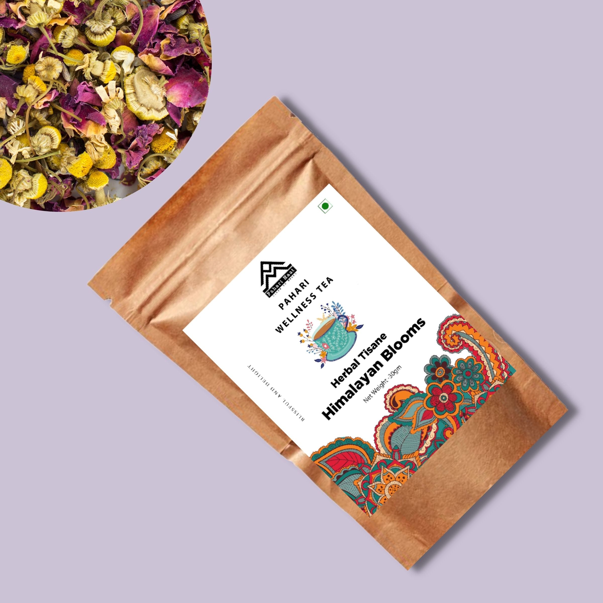 Himalayan Blooms Tea - 30gms | Pahari Haat