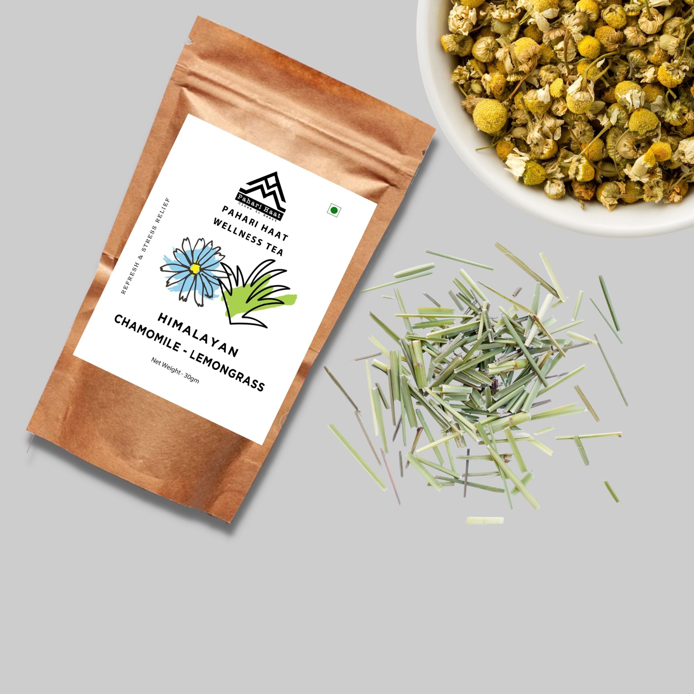 Himalayan Chamomile-Lemongrass - 30gms | Pahari Haat