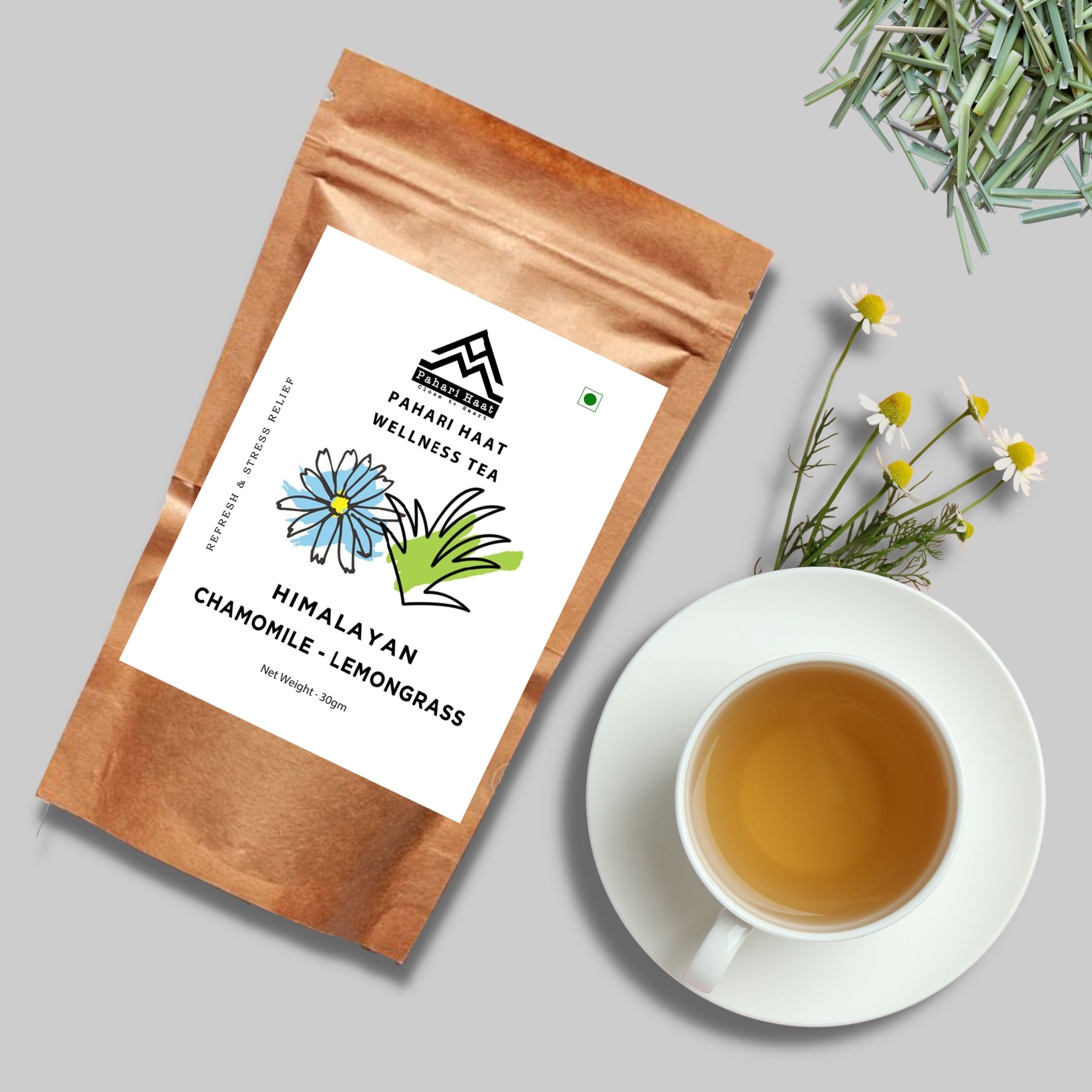 Himalayan Chamomile-Lemongrass - 30gms | Pahari Haat